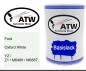 Preview: Ford, Oxford White, YZ / Z1 / M6466 / M6887: 500ml Lackdose, von ATW Autoteile West.